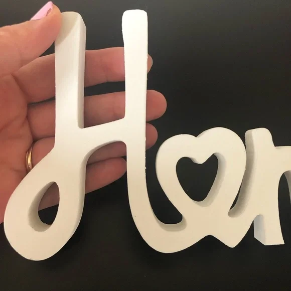 Decor Sign “Home” 🤍 - Picture 2 of 6
